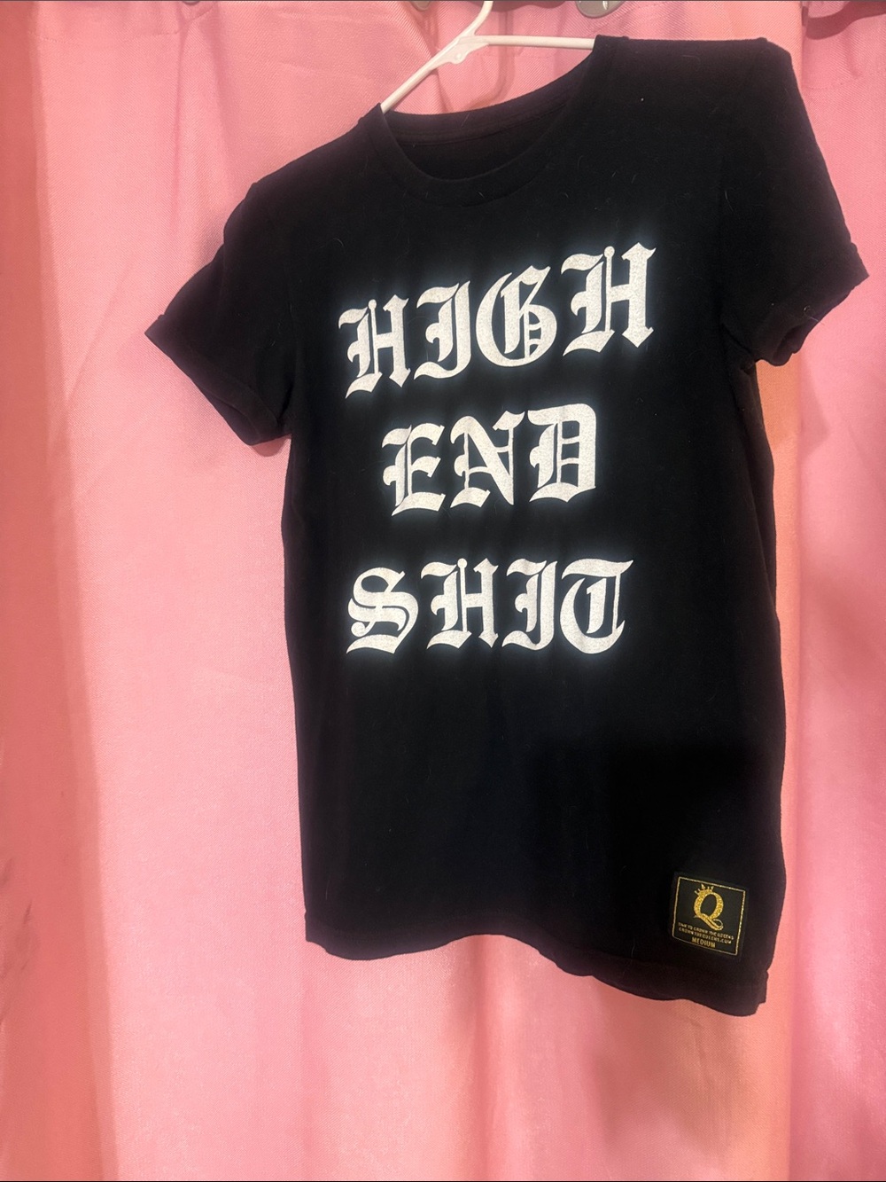 High End Graphic Tee - Black